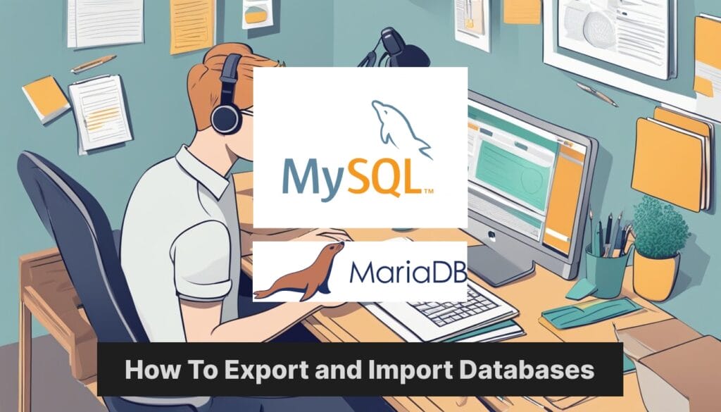 MySQL & MariaDB: How To Export and Import Databases